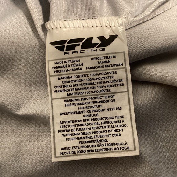 Fly Racing Jersey mens size medium long sleeve jersey - Picture 7 of 8